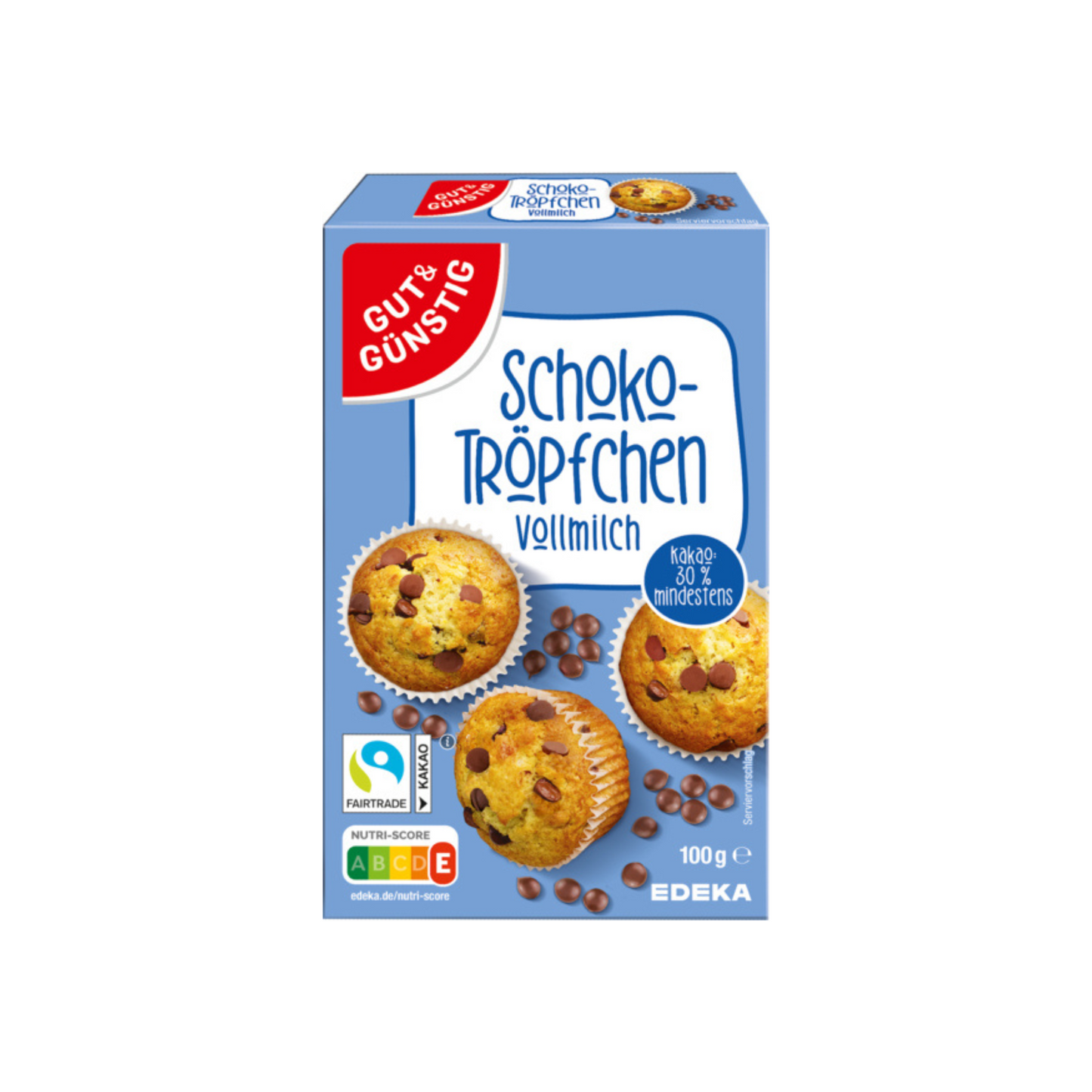 GUT&GÜNSTIG Schoko Tropfen Vollmilch 100g