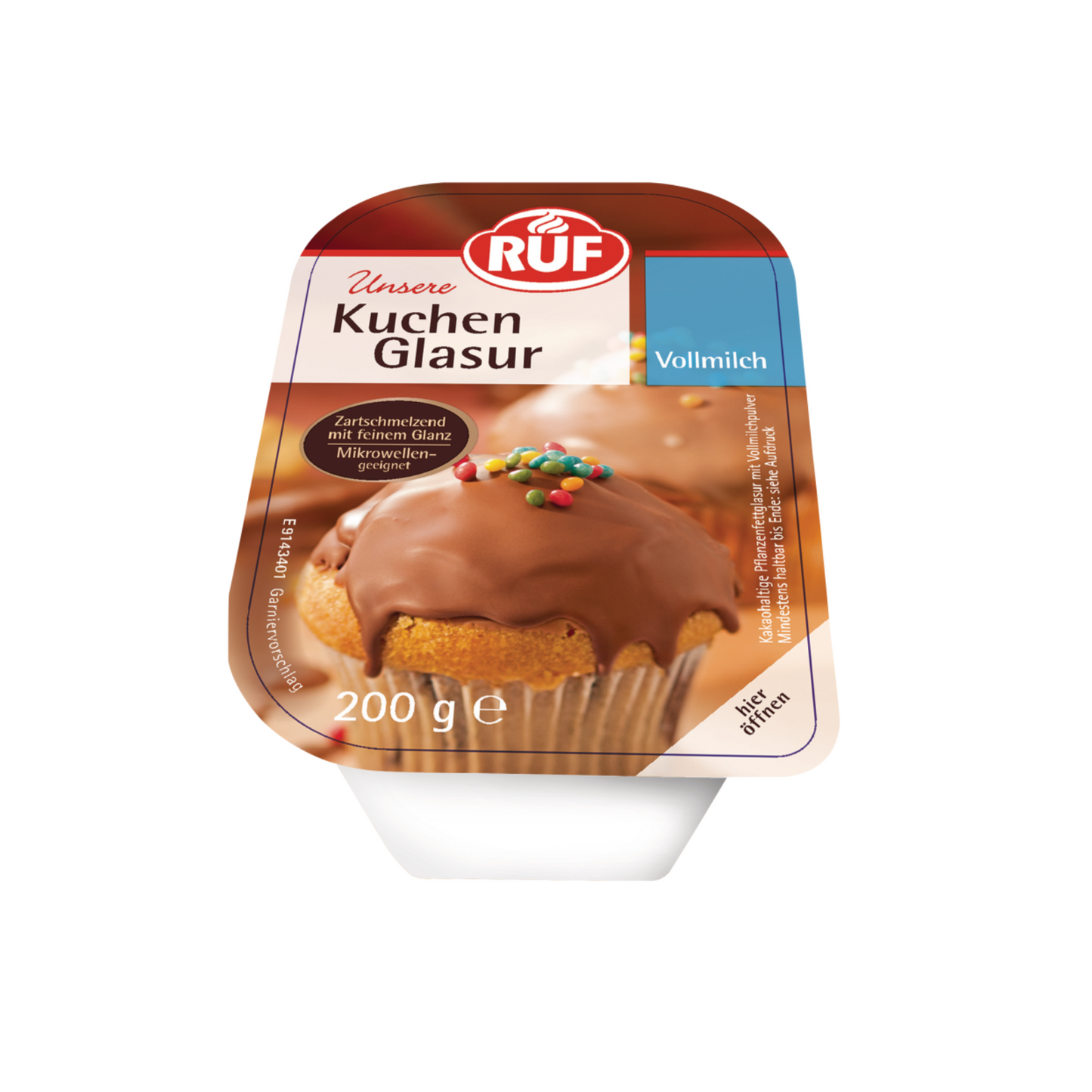 Ruf Kuchenglasur Vollmilch 200g