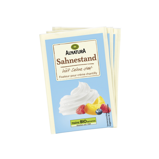 Bio Alnatura Sahnestand 3x8g