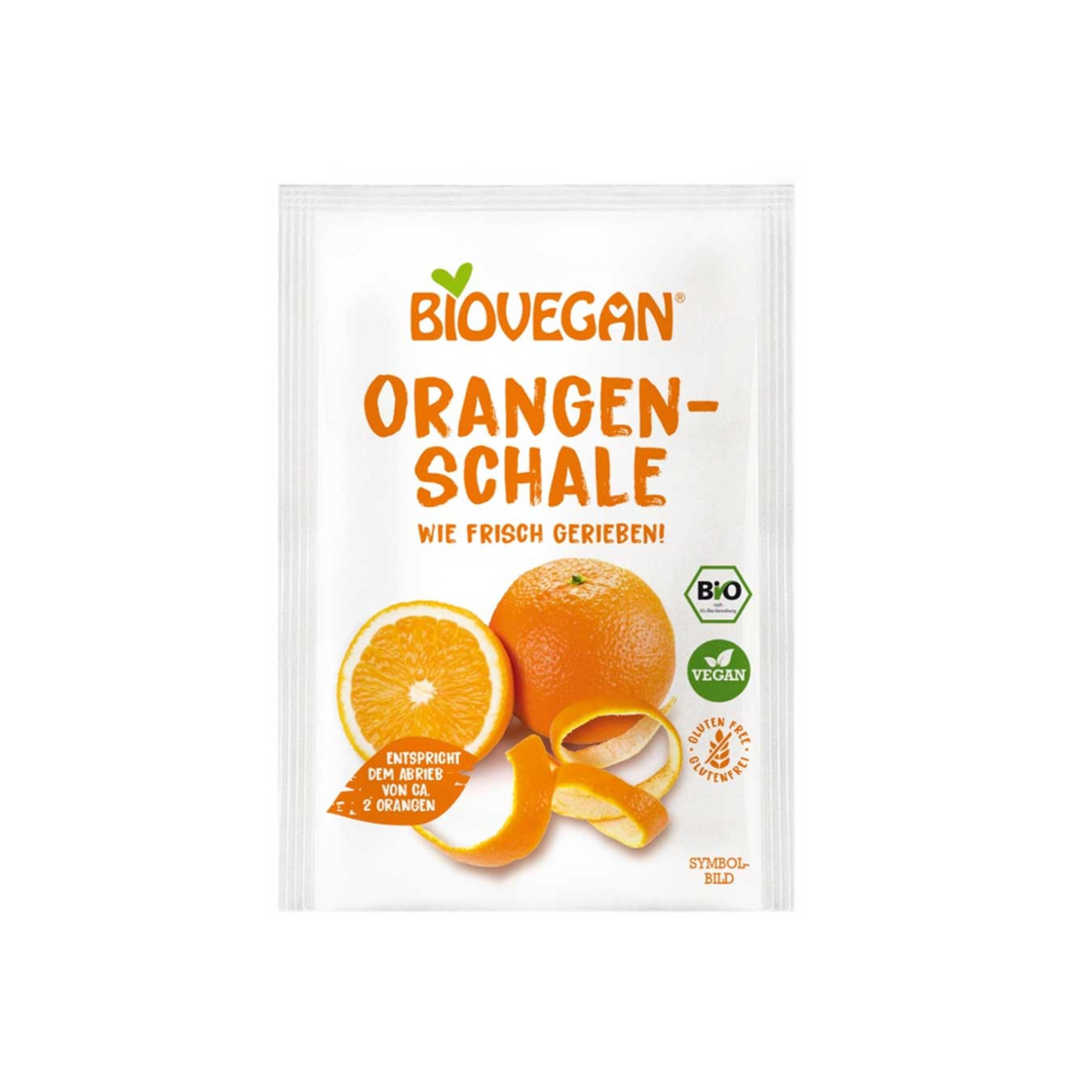 Biovegan Orangenschale gerieben 9g