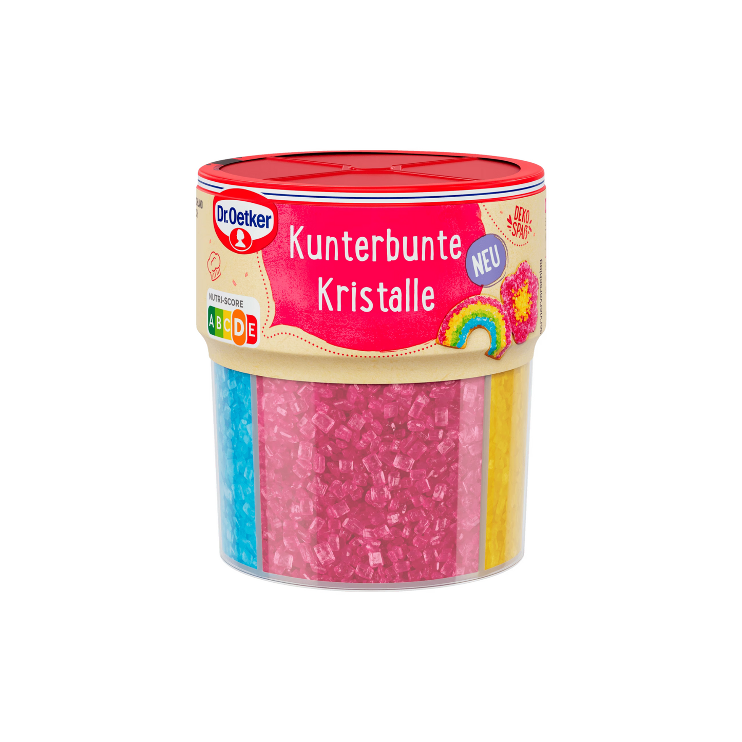Dr.Oetker Kunterbunte Kristalle 100g