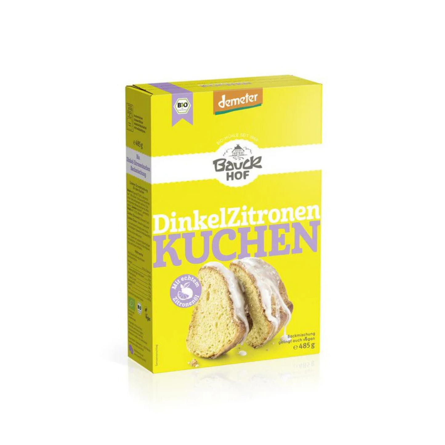 Demeter Bauckhof Dinkel Zitronenkuchen 485g