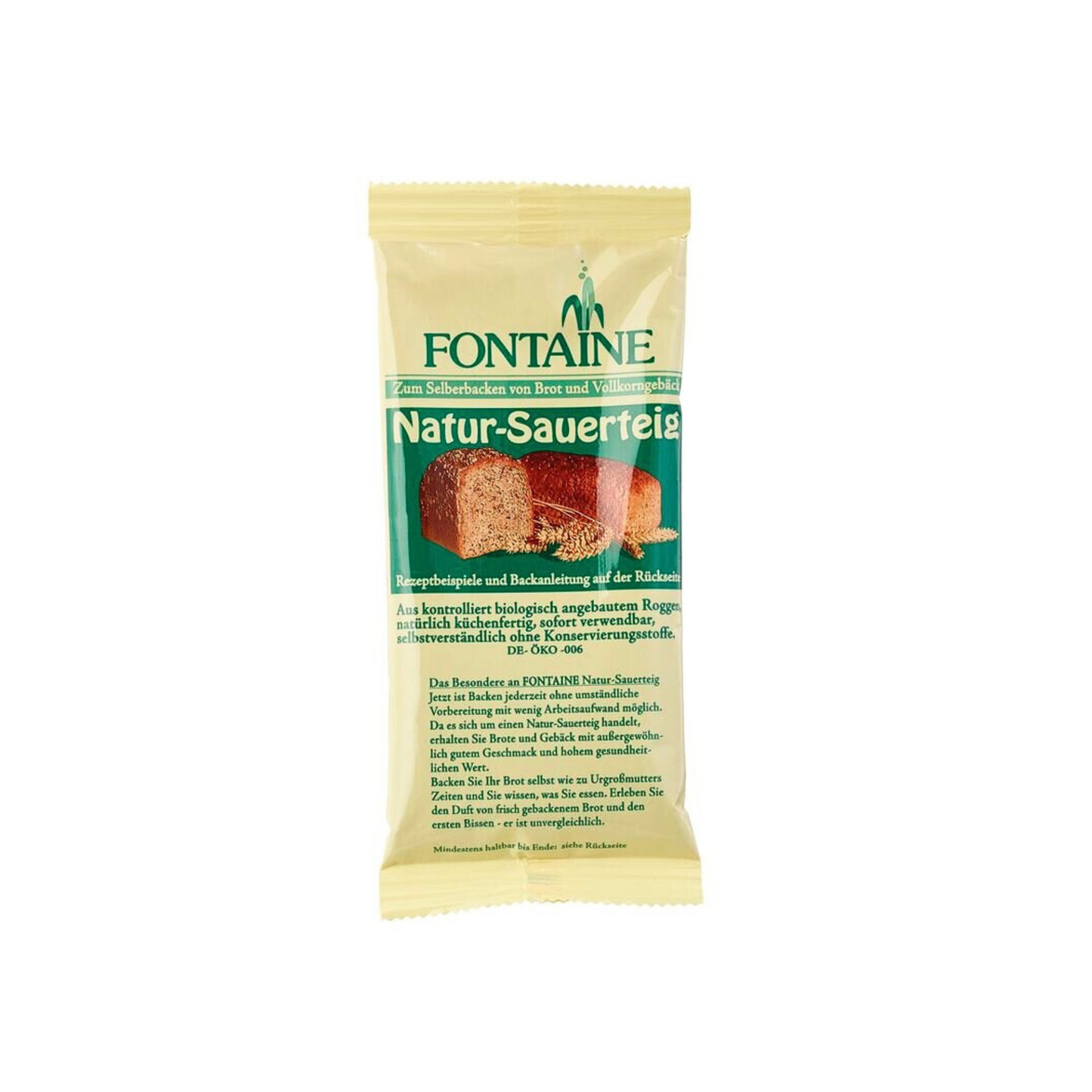 Bio Fontaine Natur Sauerteig 150g