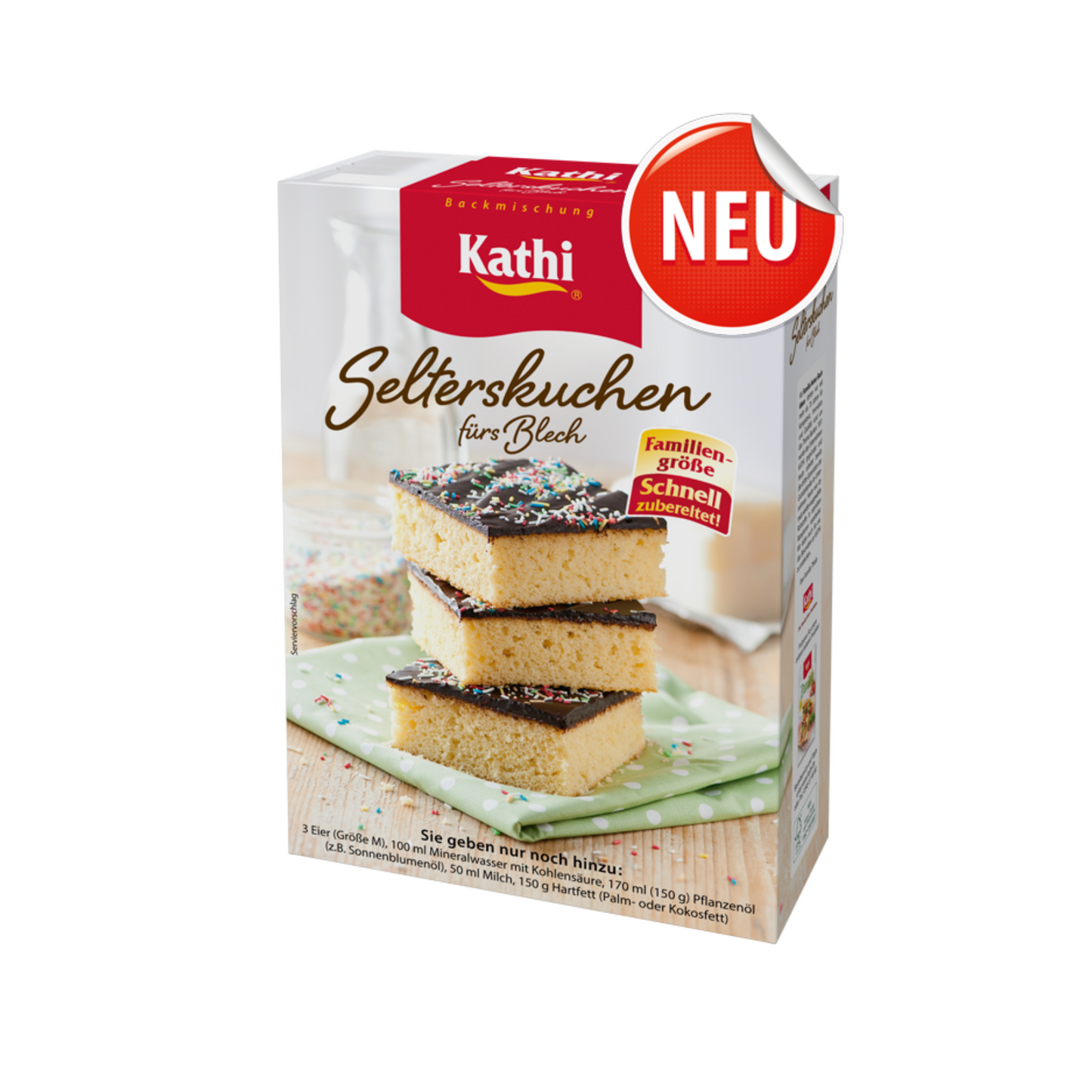 Kathi Backmischung Selterskuchen 670g