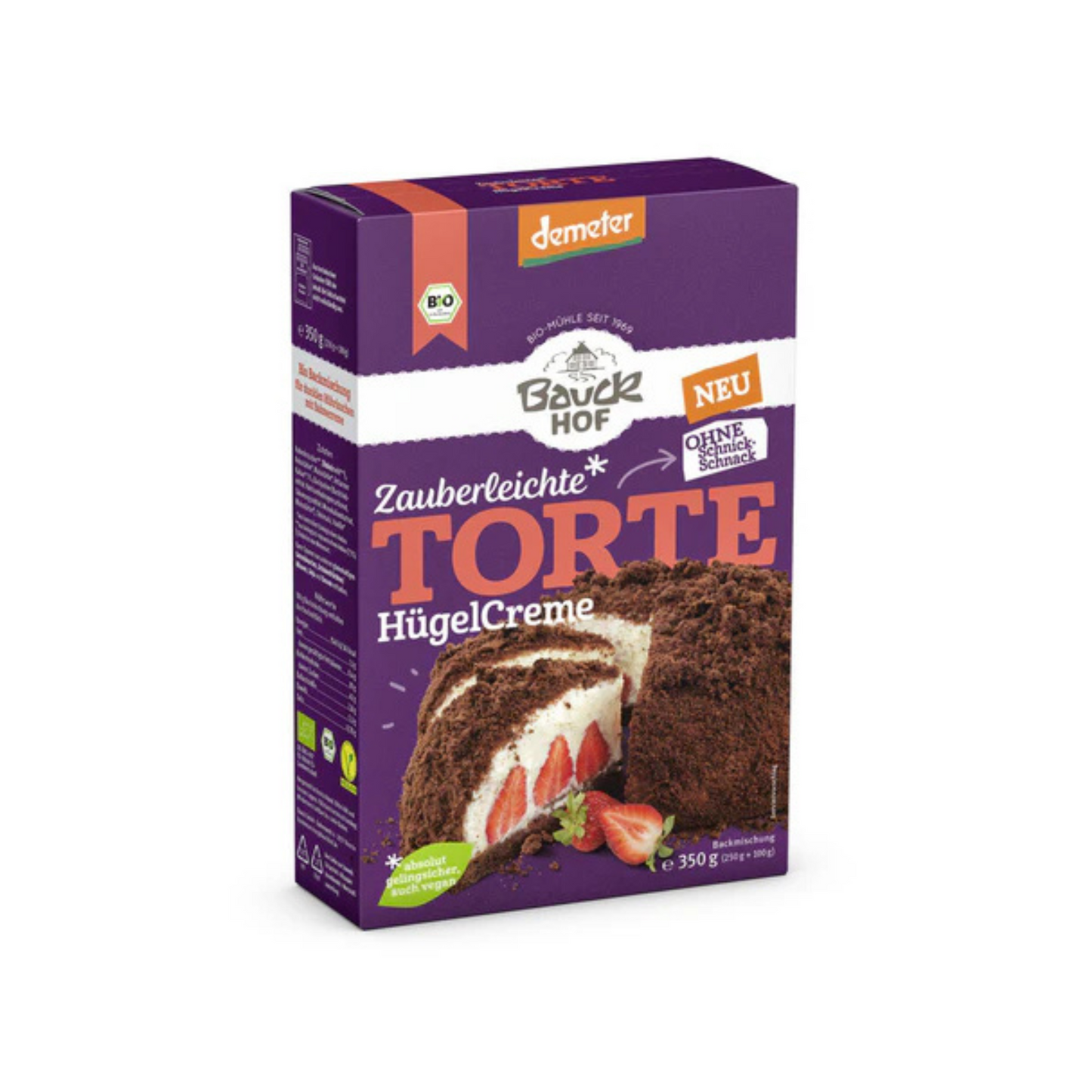 Demeter Bauck Torte Hügel Creme 350g