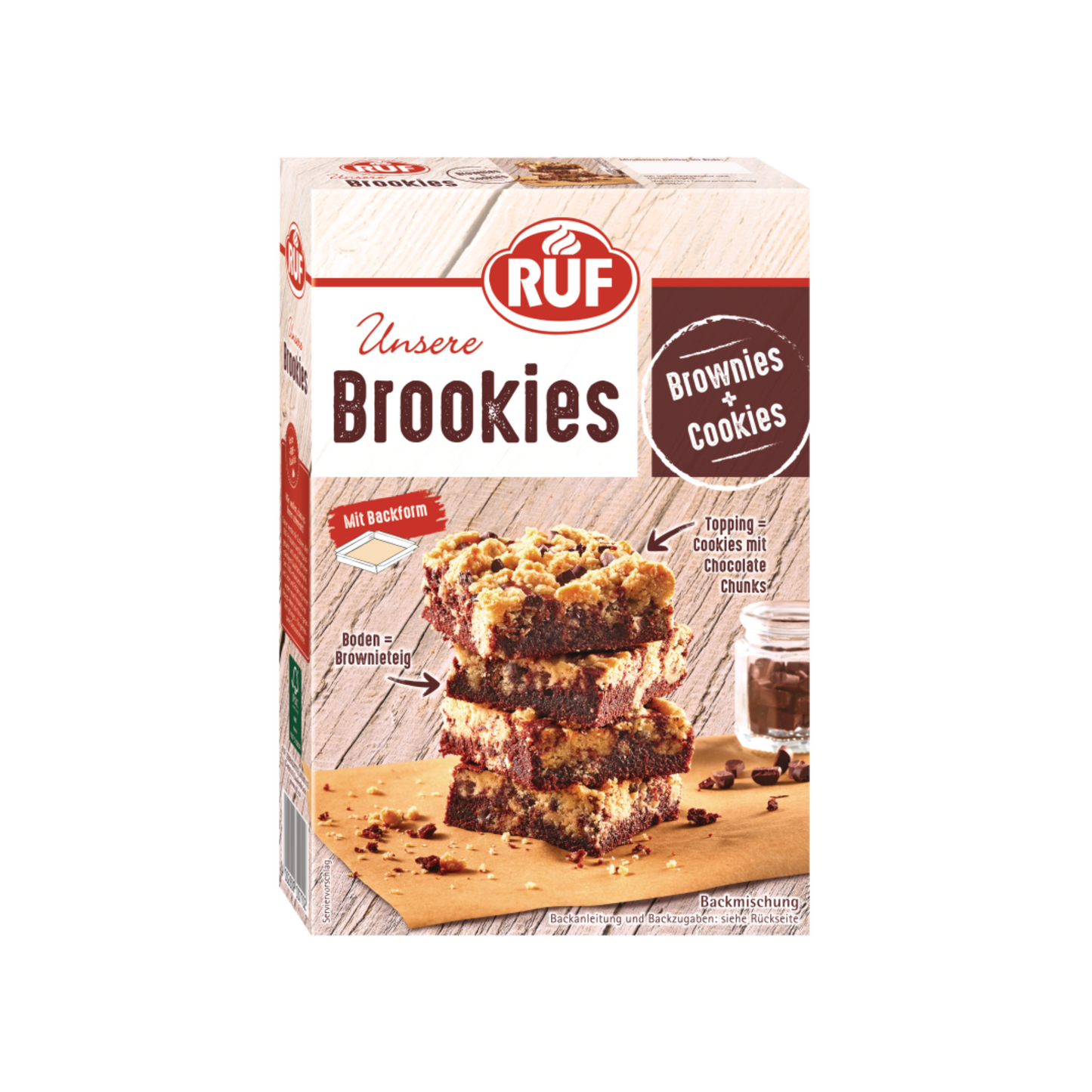RUF Brookies Backmischung 460g