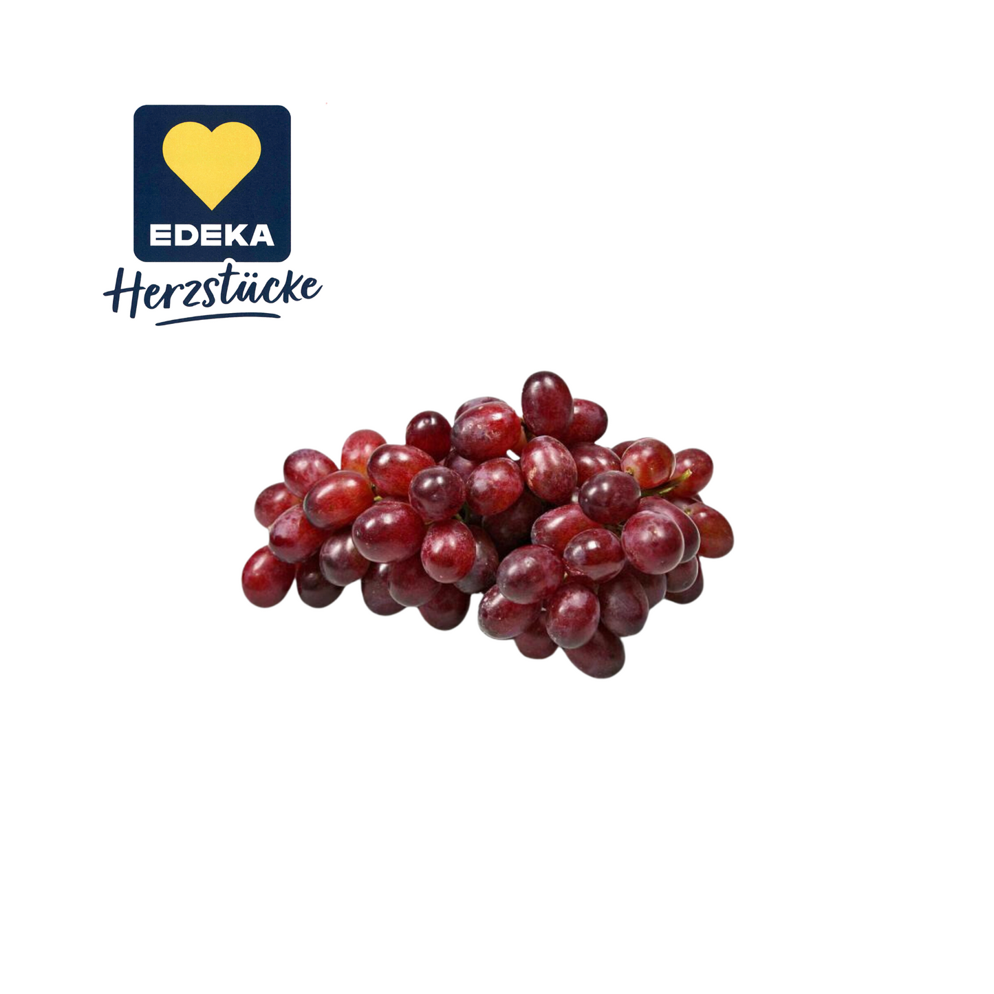 EDEKA Herzstücke Tafeltrauben rot kernlos Italien Klasse I 650g Beutel