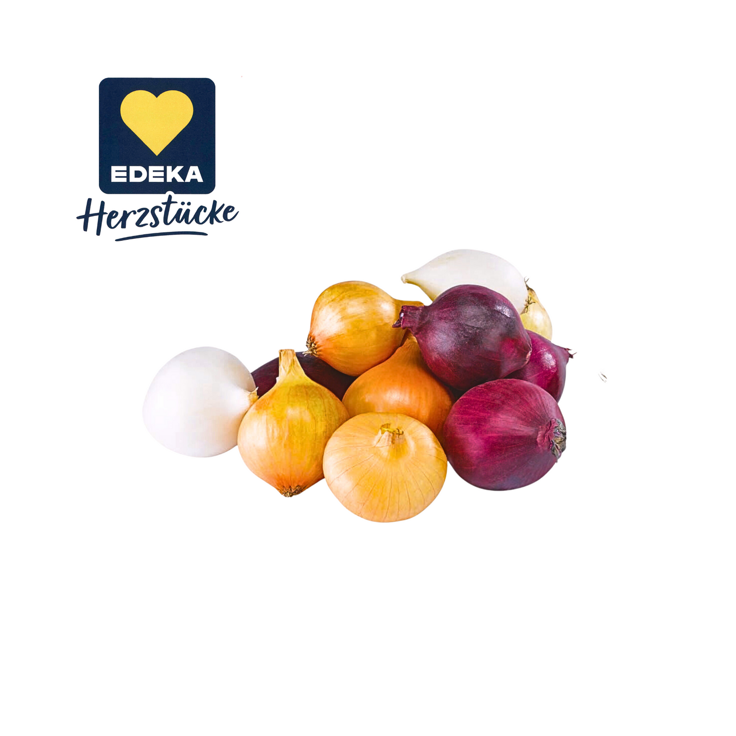 EDEKA Herzstücke Zwiebel-Mix rot,weiß,gelb Mischung 750g