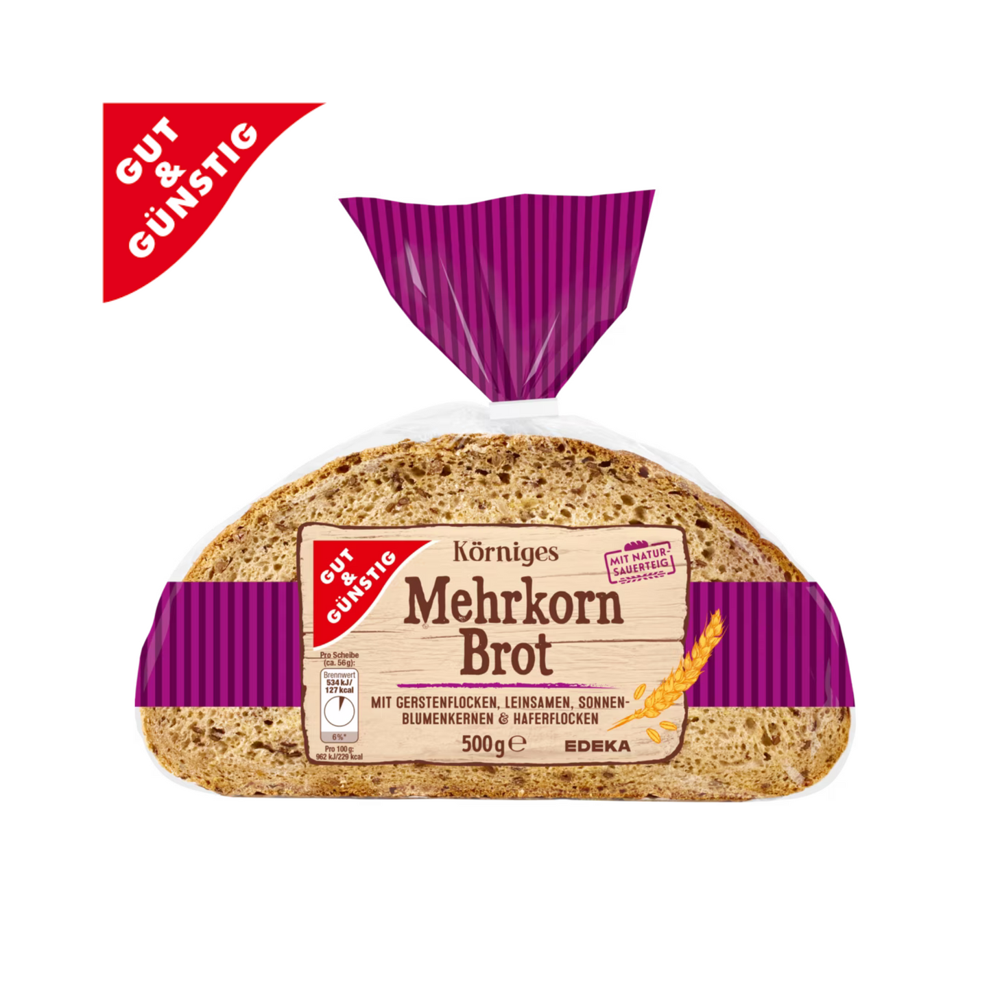 GUT&GÜNSTIG Körniges Mehrkornbrot 500g