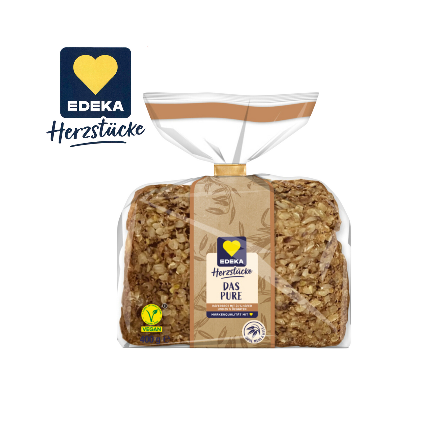 EDEKA Herzstücke Das Pure Brot 400g
