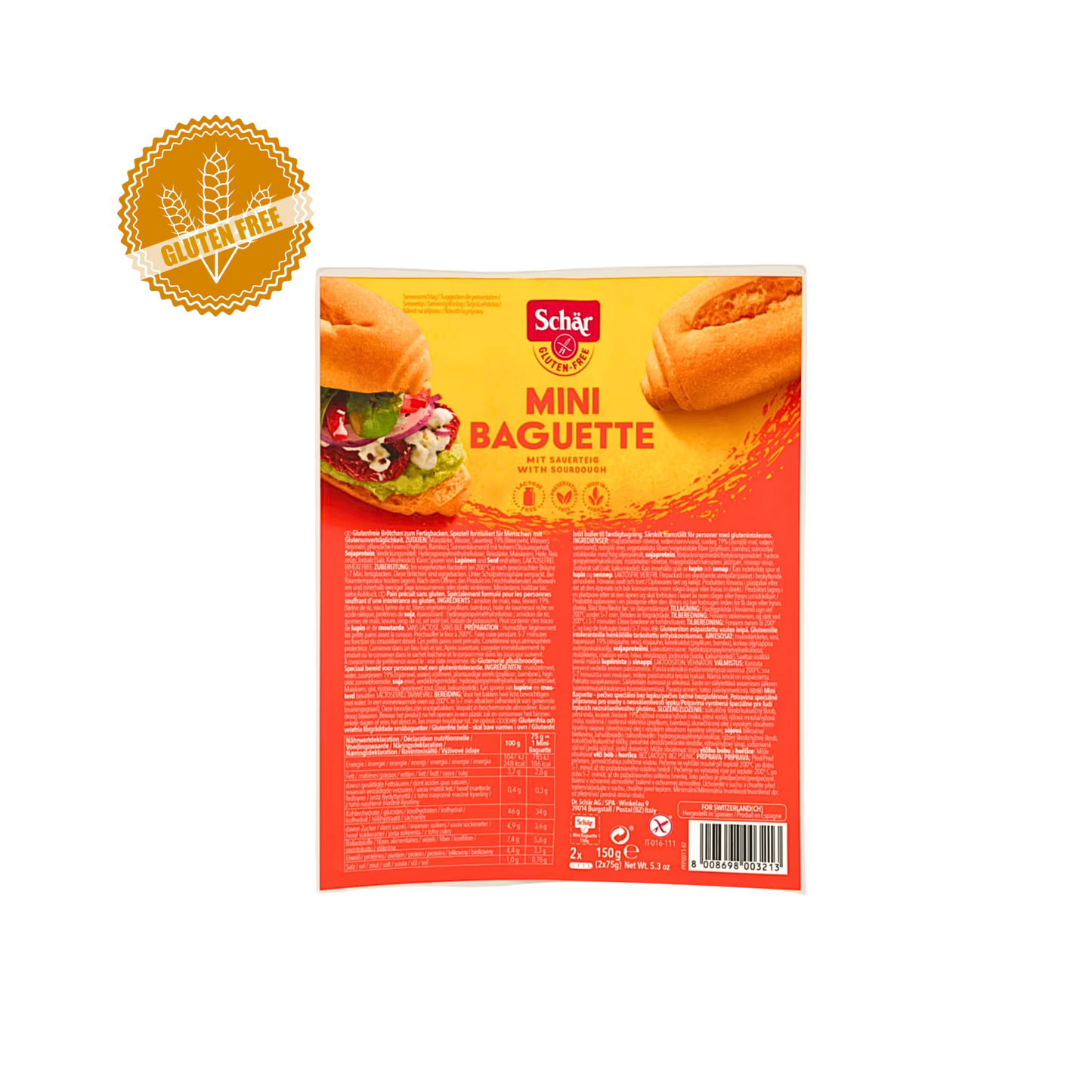 Schär Mini Baguette glutenfrei 150g