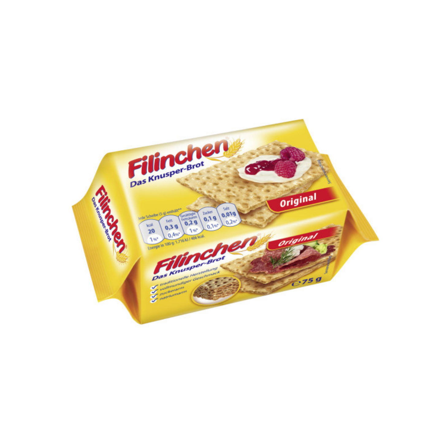 Filinchen Knusper-Brot Original 75g