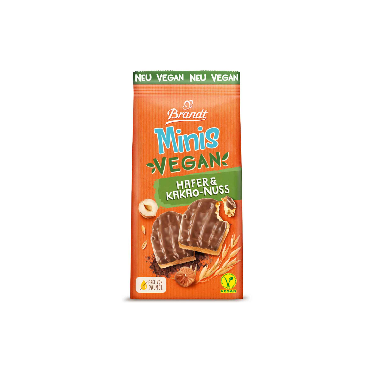 Brandt Minis Vegan Hafer&Kakao-Nuss 85g