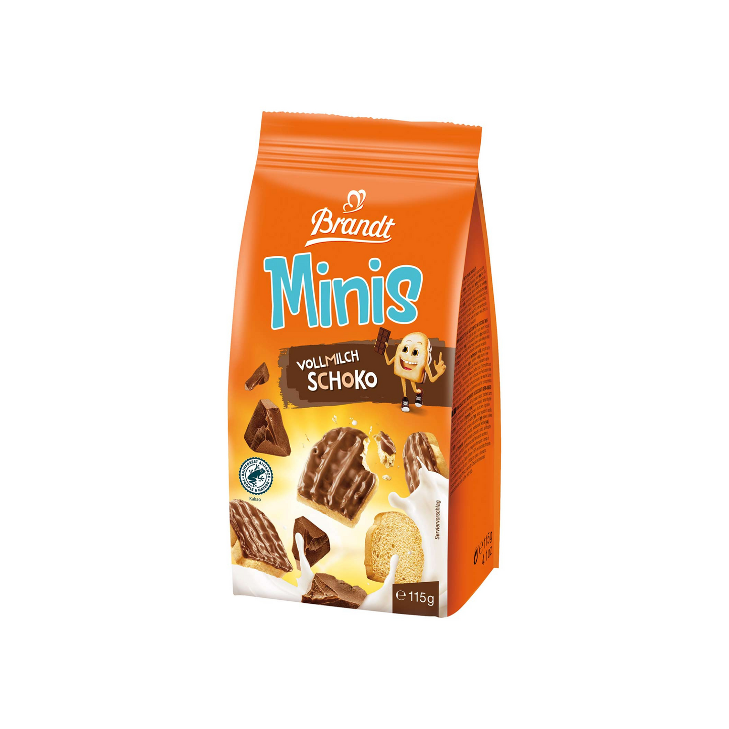Brandt Minis Schoko Vollmilch 115g