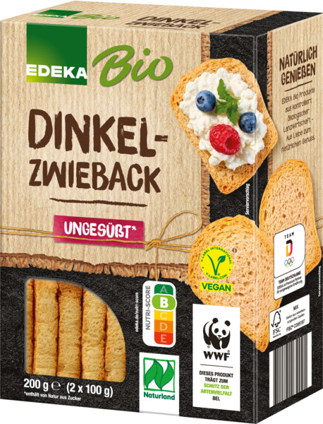 Bio EDEKA Dinkel Zwieback 200g