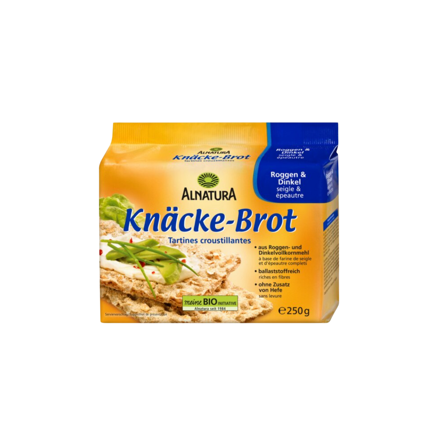 Bio Alnatura Knäckebrot Roggen & Dinkel 250g