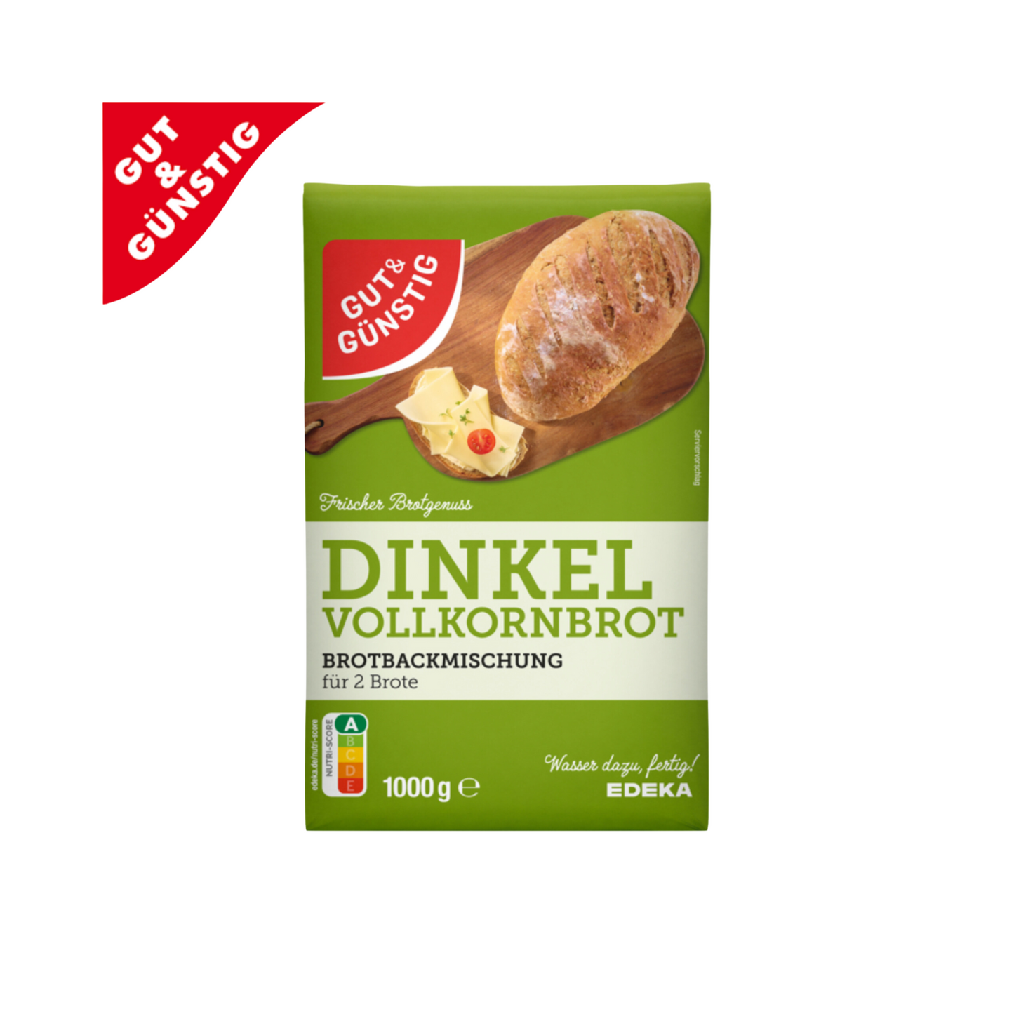 GUT&GÜNSTIG Brotbackmischung Dinkelvollkornbrot 1kg