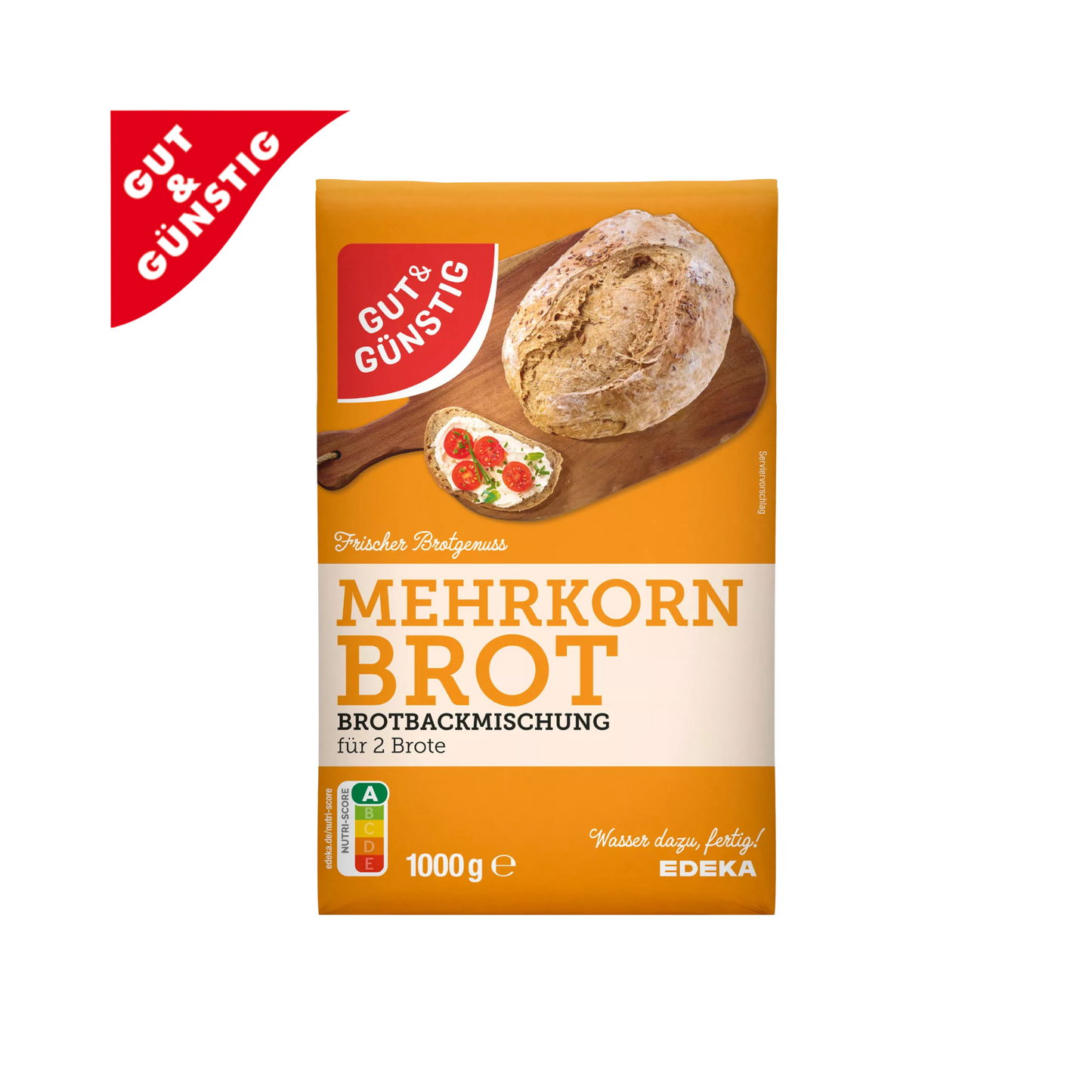 GUT&GÜNSTIG Brotbackmischung Mehrkornbrot 1kg