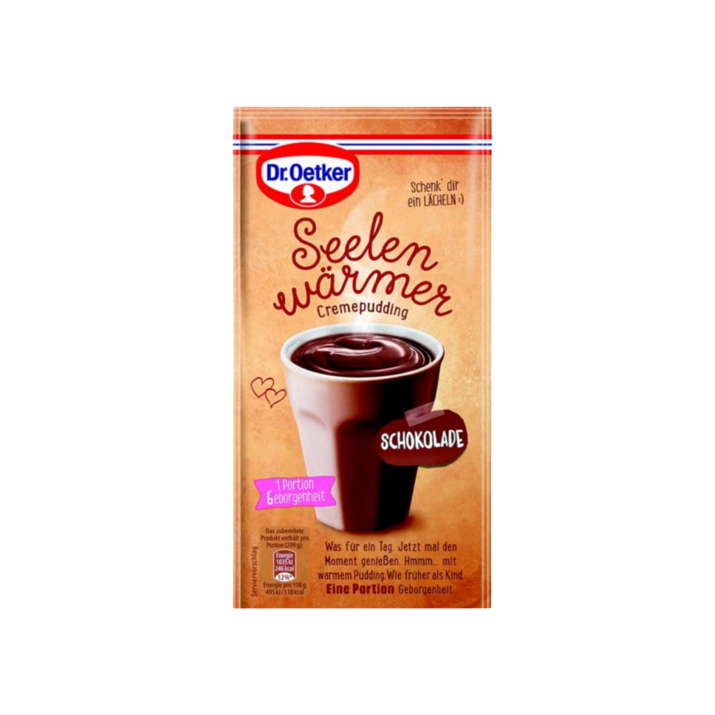 Dr.Oetker Seelenwärmer Tassenpudding Schokolade für 150ml 59g
