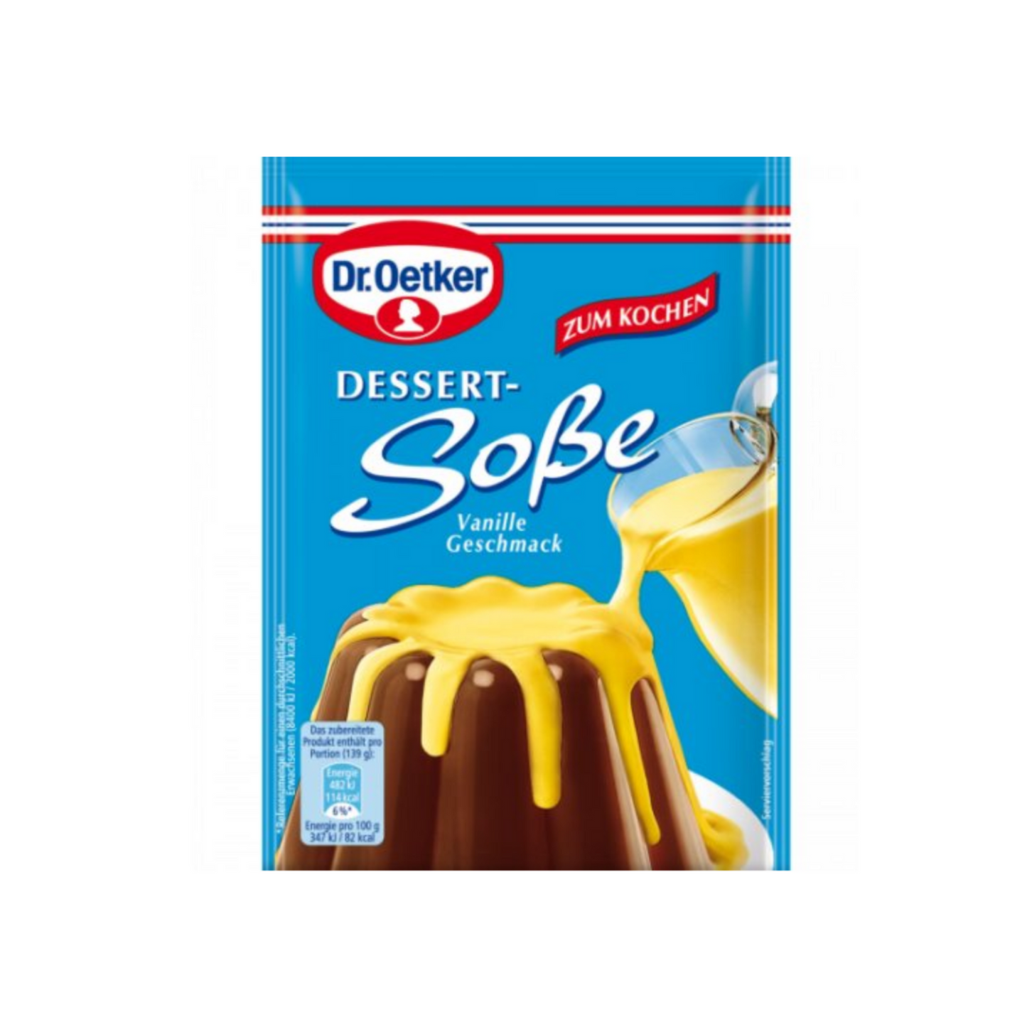 Dr.Oetker Soße zum Kochen Vanille-Geschmack für 3x500ml 3ST 51g
