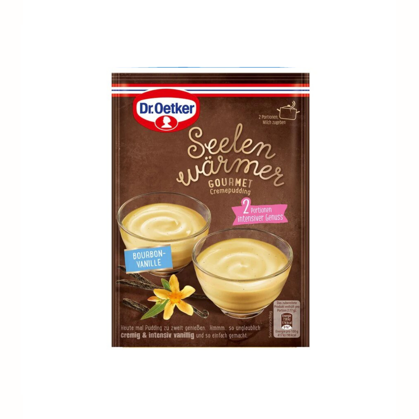 Dr.Oetker Seelenwärmer Gourmet Bourbon-Vanille für 330ml 55g