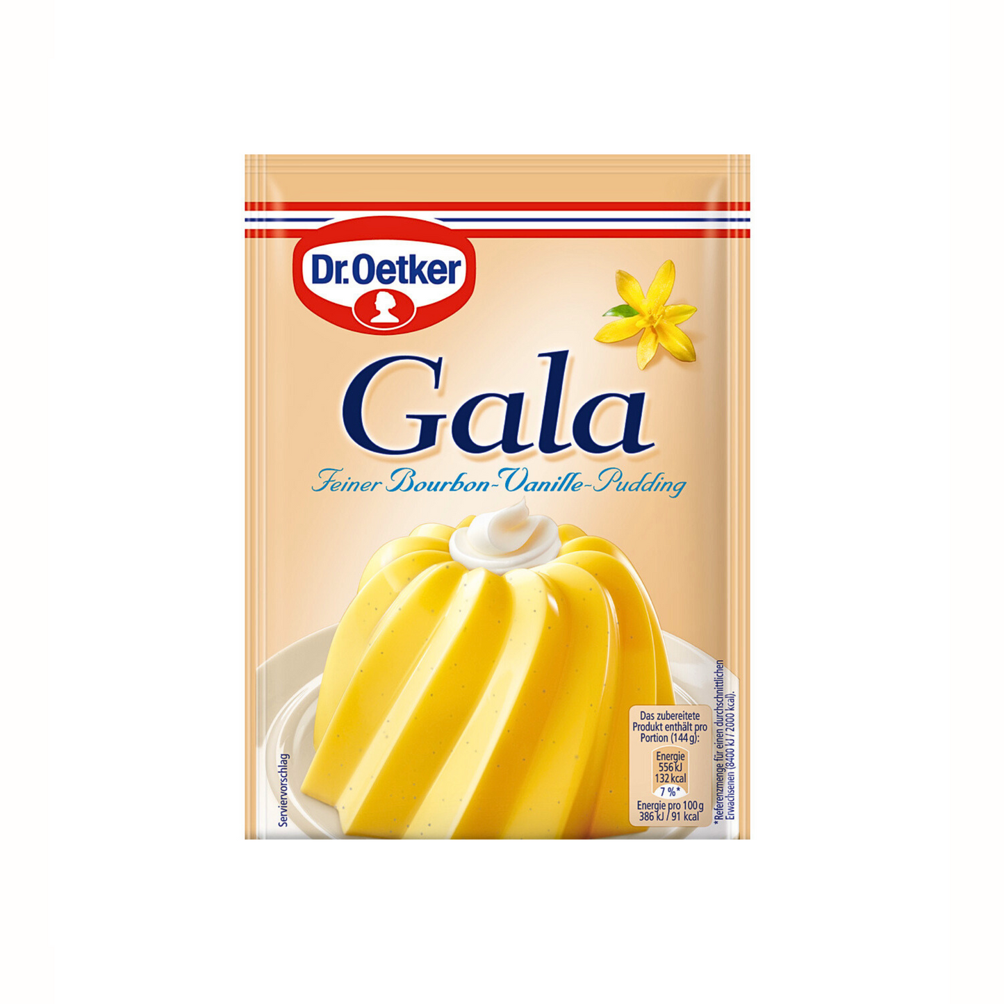 Dr.Oetker Gala Bourbon Vanille für 3x500ml 111g