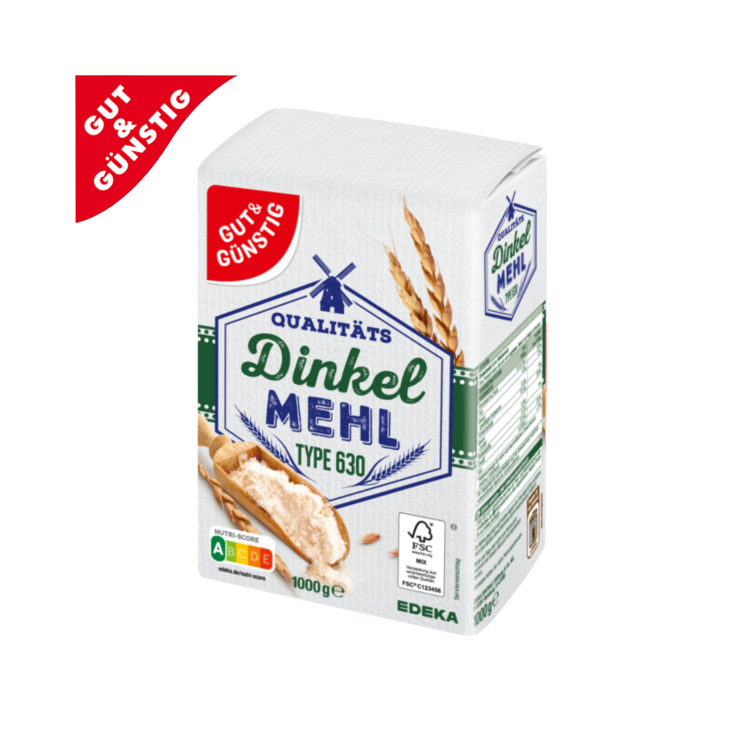 GUT&GÜNSTIG Dinkelmehl Type 630 1000g