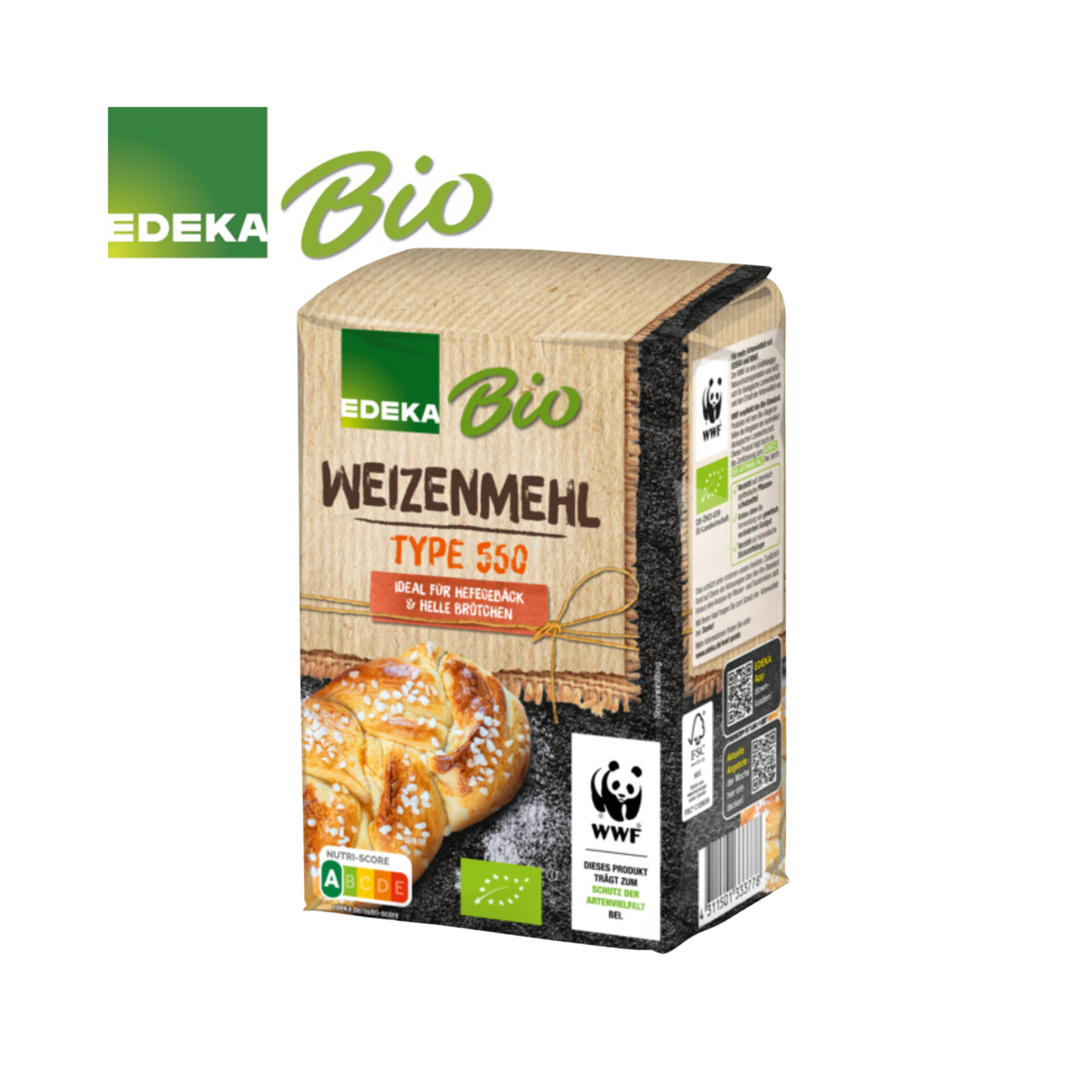 EDEKA Bio Weizenmehl Type 550 1Kg