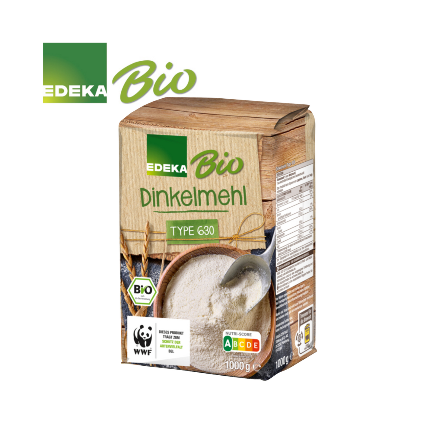 EDEKA Bio Dinkelmehl Type 630 1kg