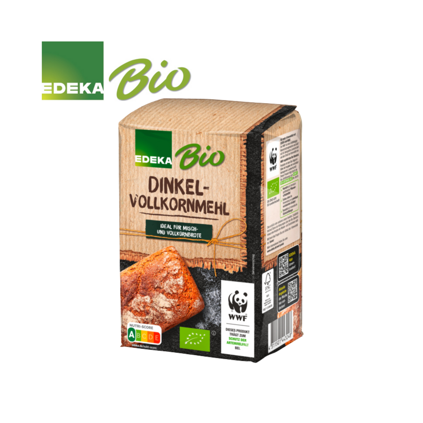 EDEKA Bio Dinkelvollkornmehl 1kg