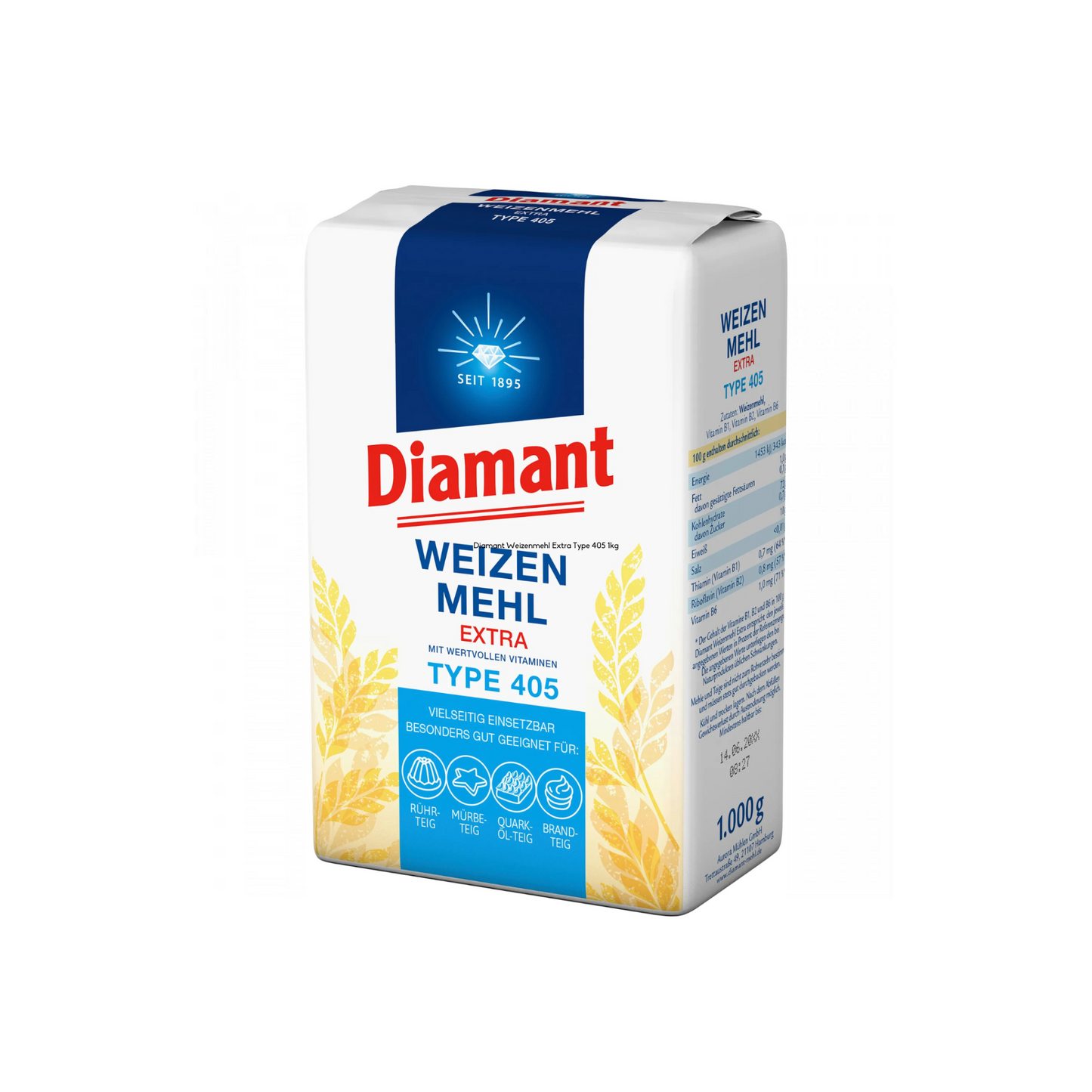 Diamant Weizenmehl Extra Type 405 1kg