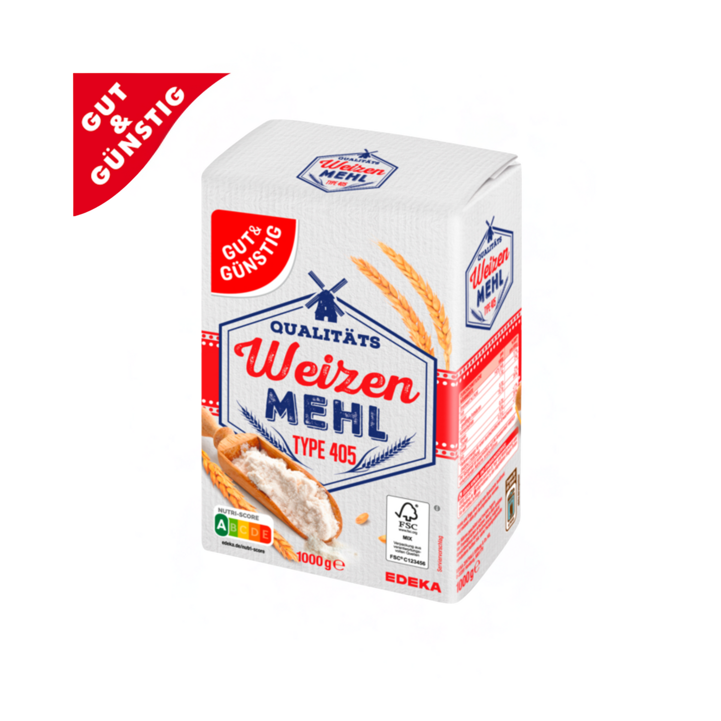GUT&GÜNSTIG Weizenmehl Type 405 1kg