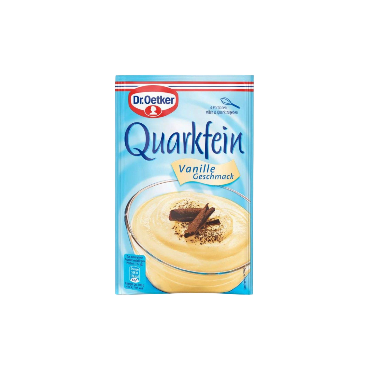 Dr.Oetker Quarkfein Vanille für 200ml 57g