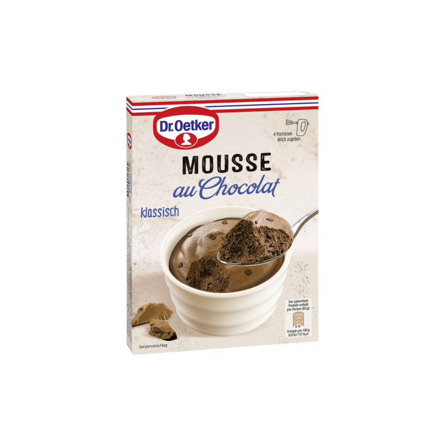 Dr.Oetker Mousse au Chocolat für 250ml 92g