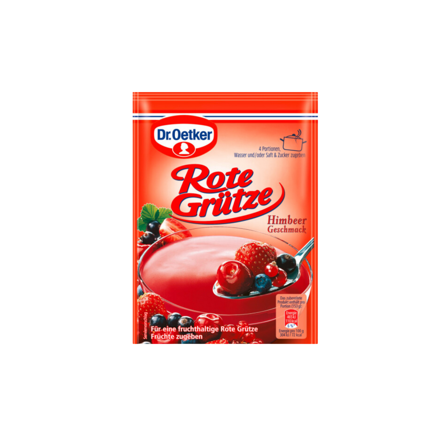 Dr.Oetker Rote Grütze für 3x500ml 120g