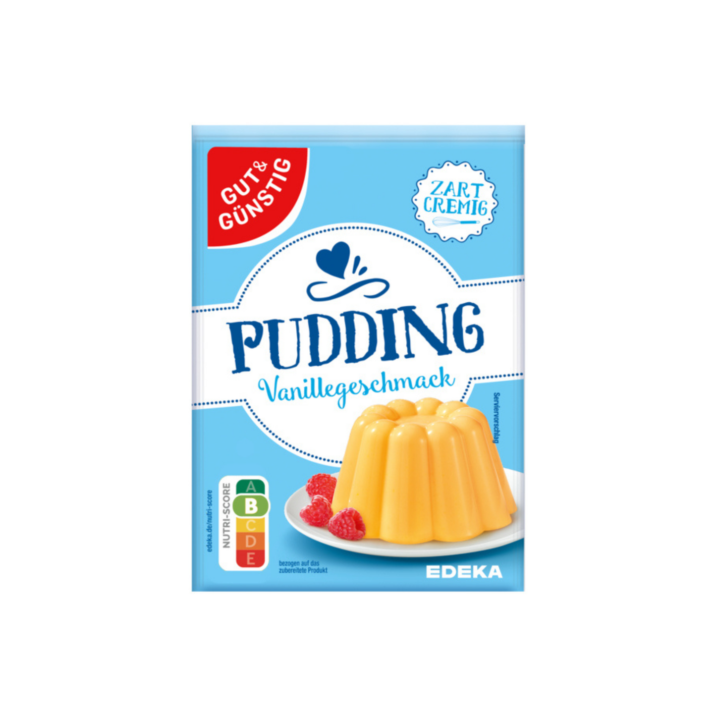 GUT&GÜNSTIG Puddingpulver Vanille-Geschmack 5ST für 2,5l