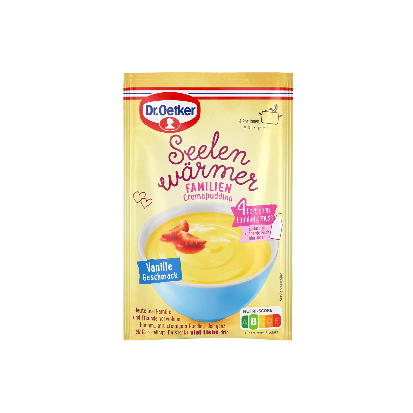 Dr.Oetker Seelenwärmer Familie Vanille-Geschmack für 500ml 75g