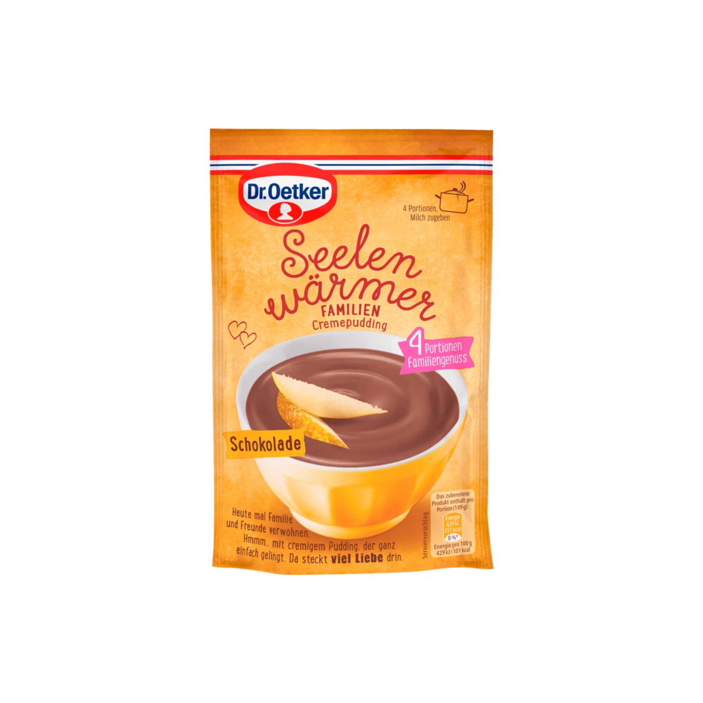 Dr.Oetker Seelenwärmer Familie Schokolade für 500ml 99g