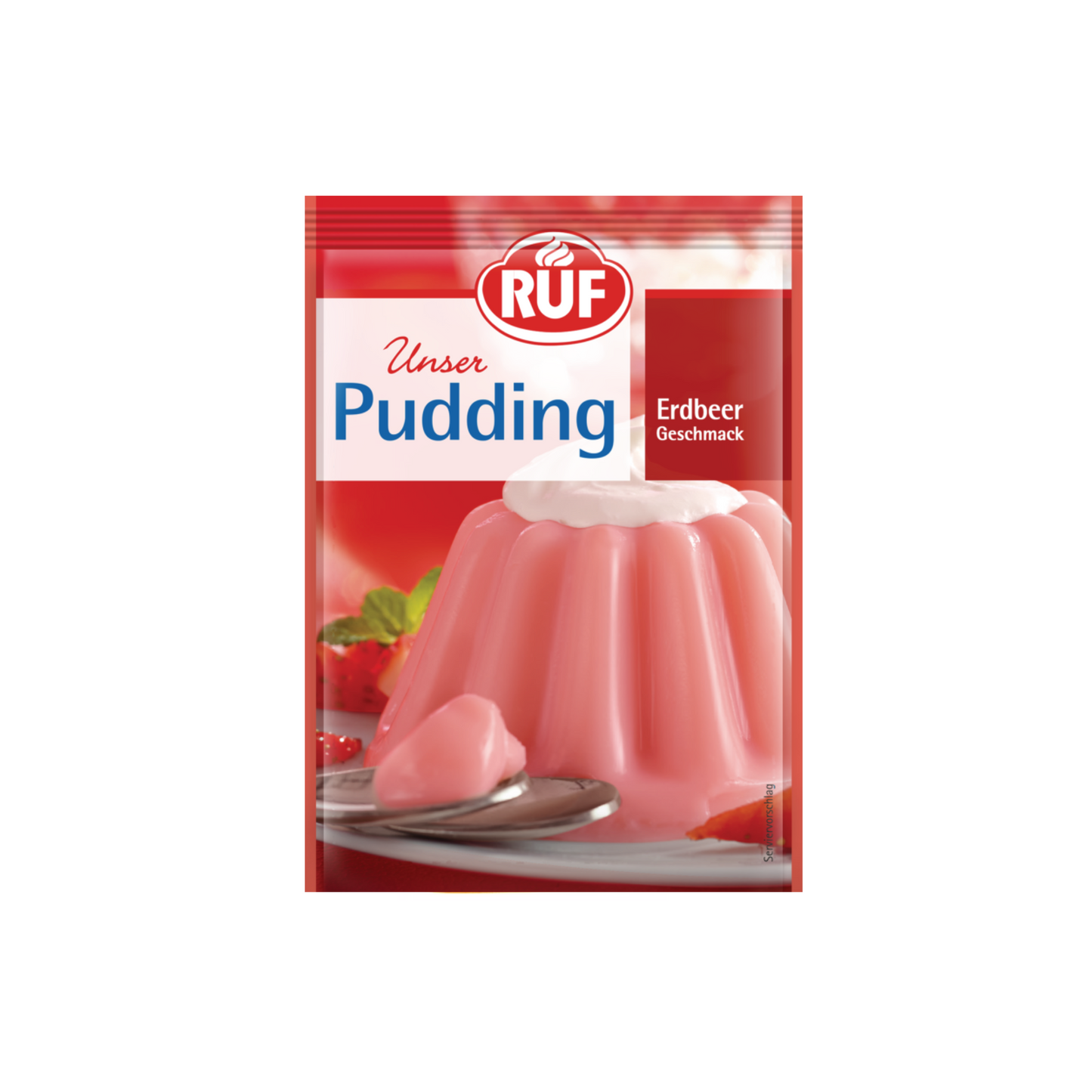 RUF Puddingpulver Erdbeer für 500ml 114g