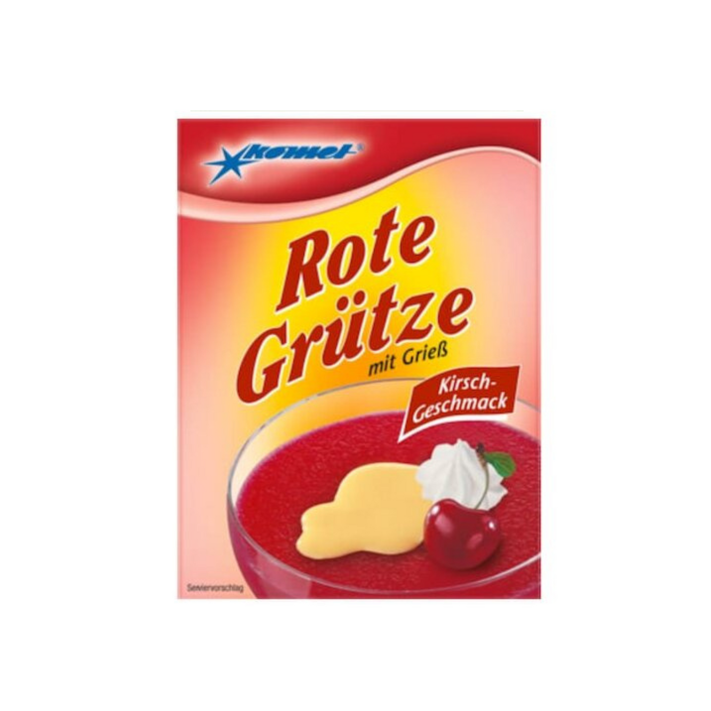 Komet Rote Grütze Kirsch für 500ml 50g