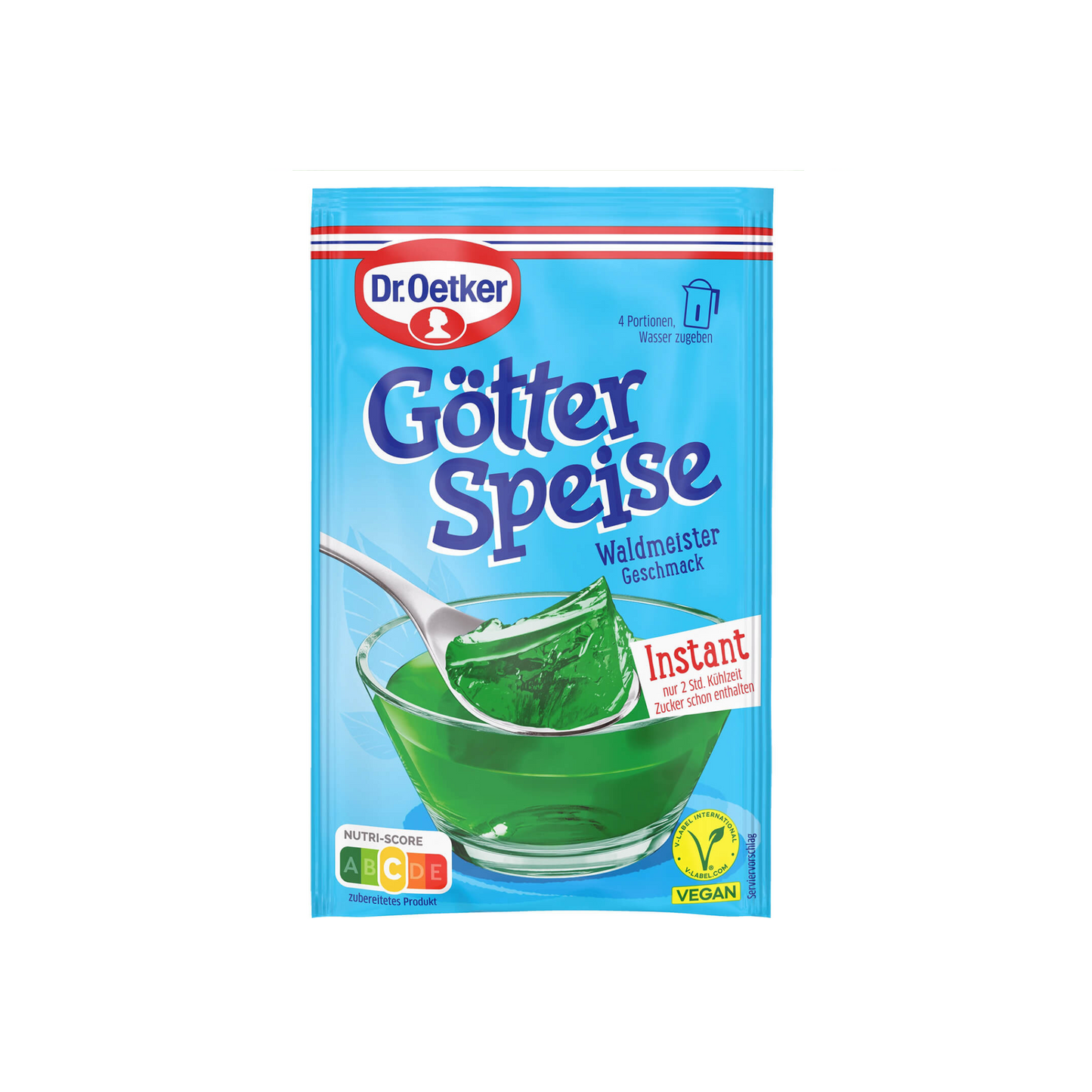 Dr.Oetker Götterspeise Instant Waldmeister 100g