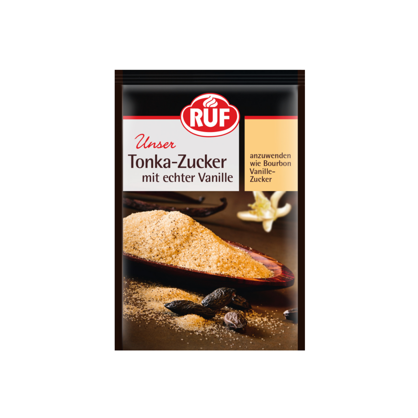 RUF Tonka Zucker mit echter Vanille 24g