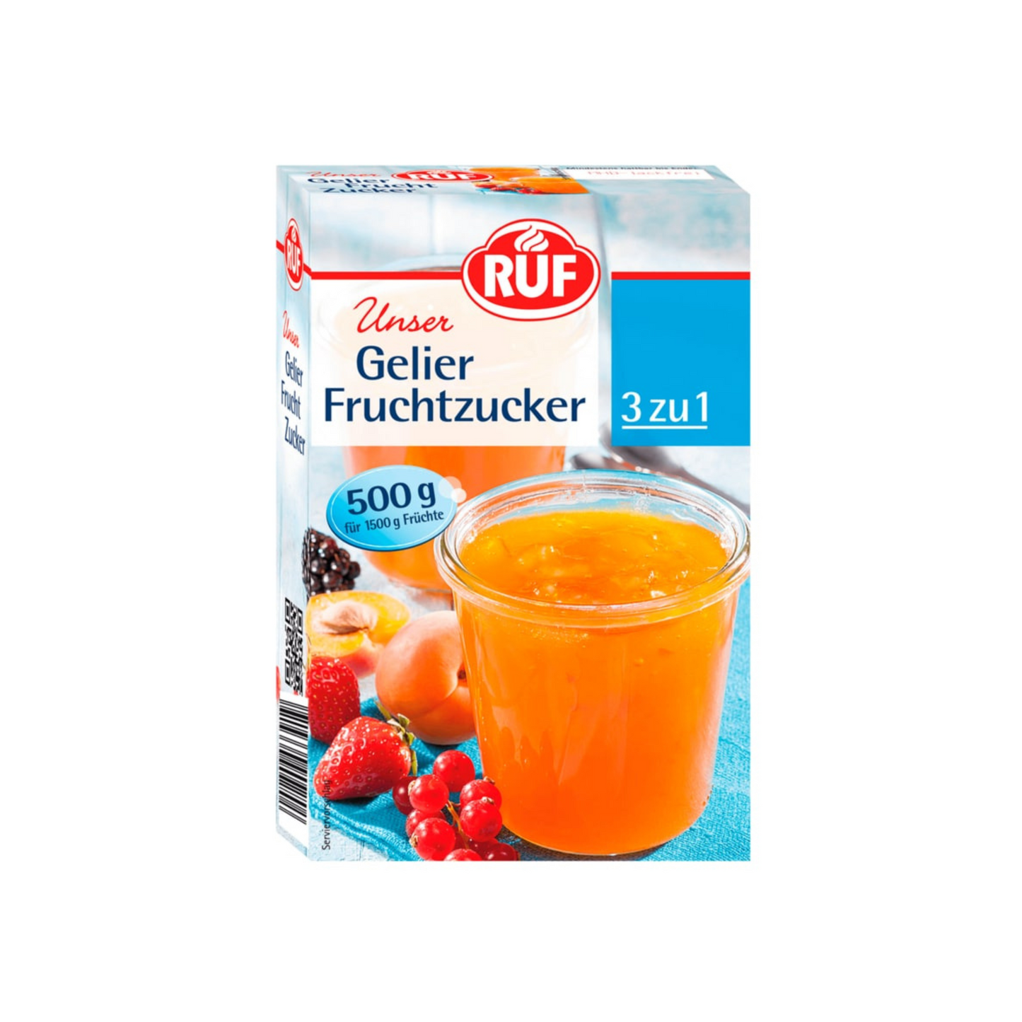 RUF Gelier Fruchtzucker 500g
