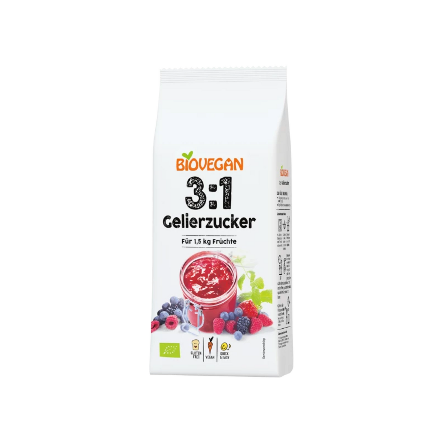 Biovegan Gelierzucker 3:1 500g