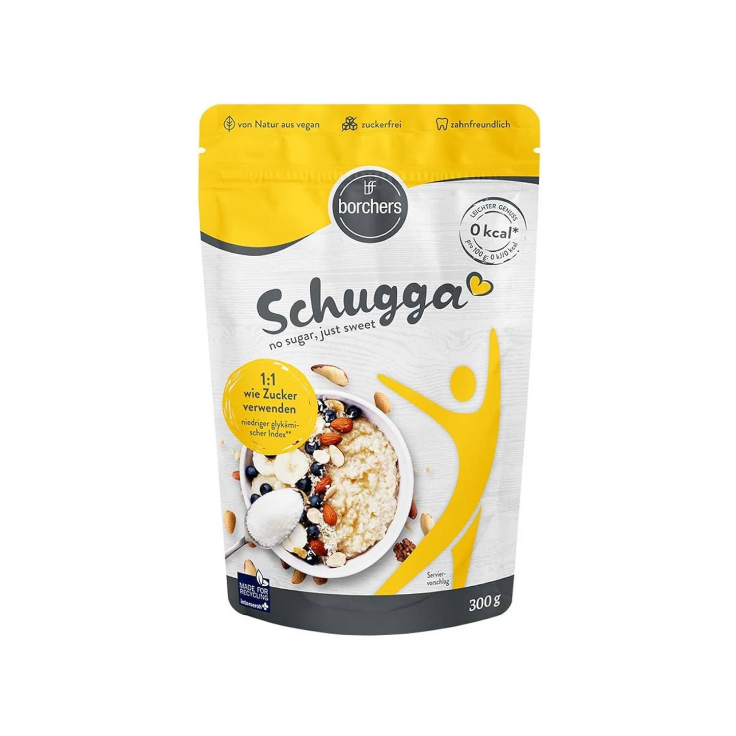 Borchers Schugga Erythrit mit Sucralose 300g