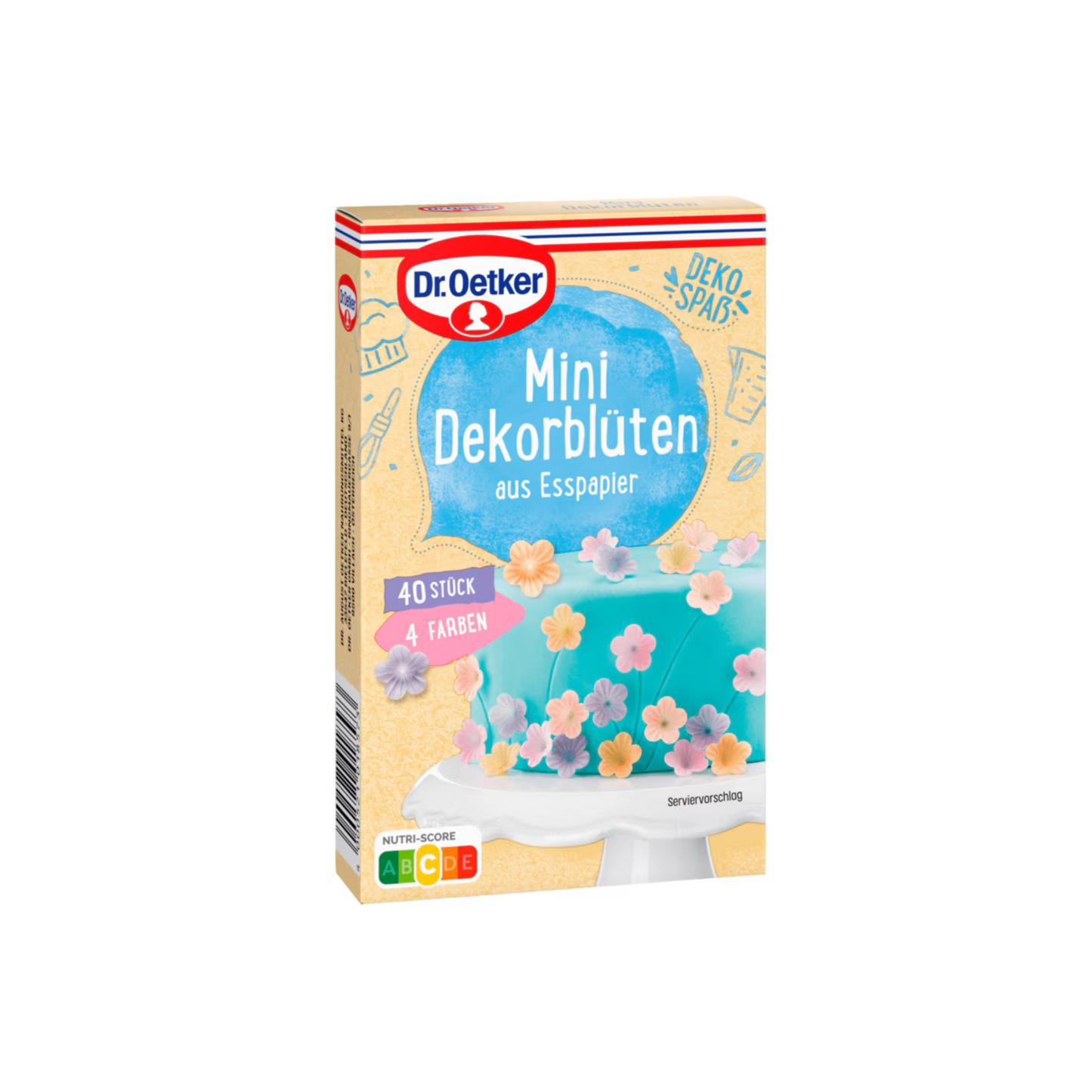 Dr.Oetker Mini Dekorblüten 40ST