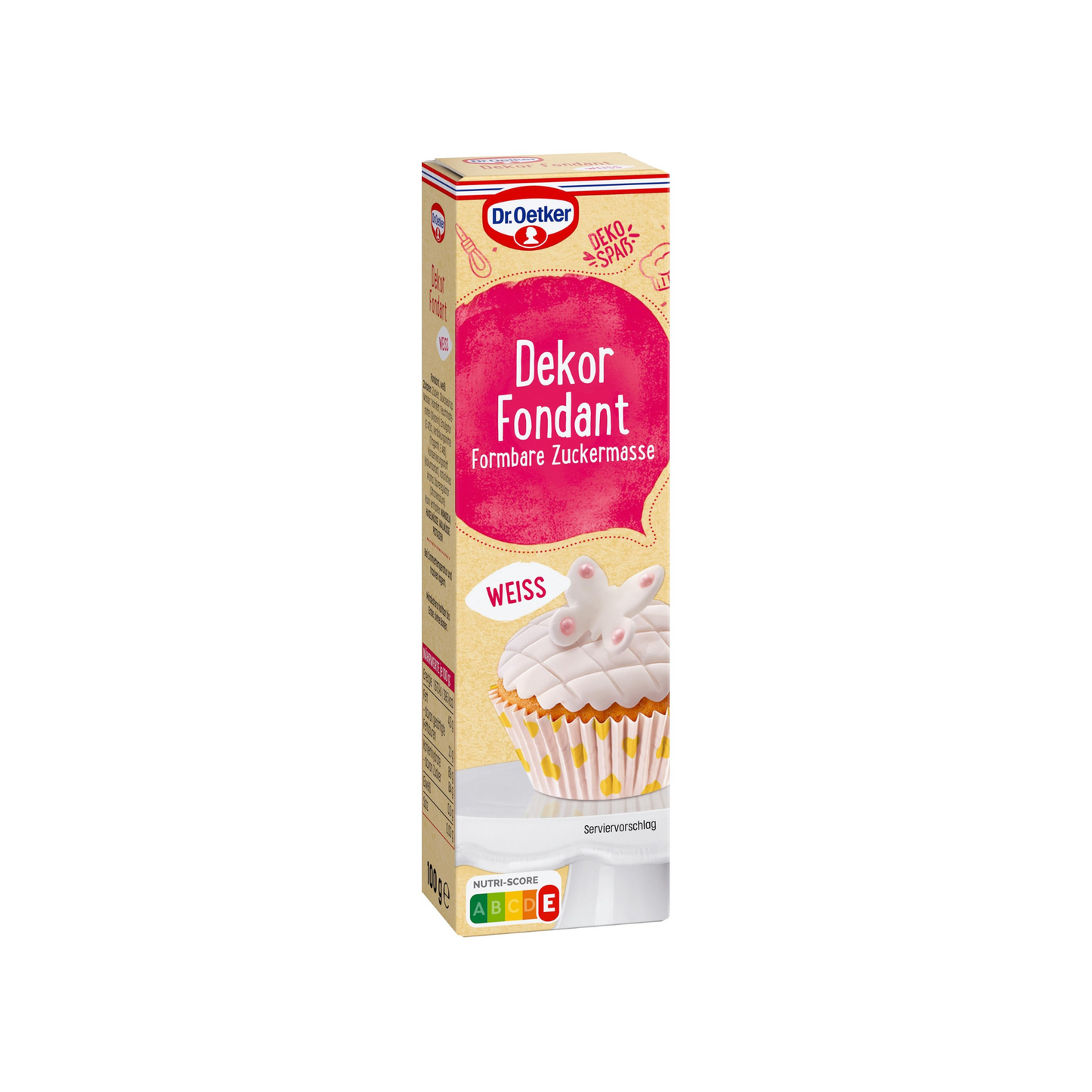 Dr.Oetker Dekor Fondant Weiß 100g