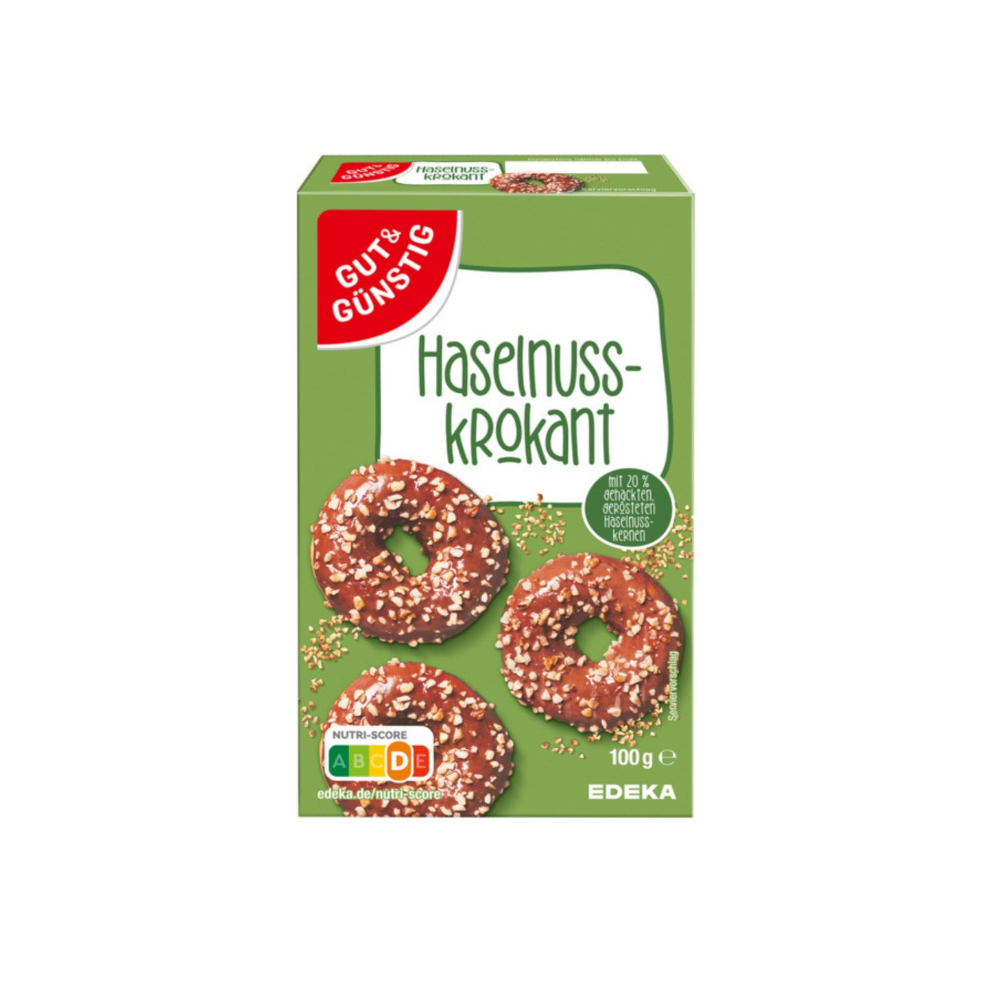 GUT&GÜNSTIG Haselnuss Krokant 100g