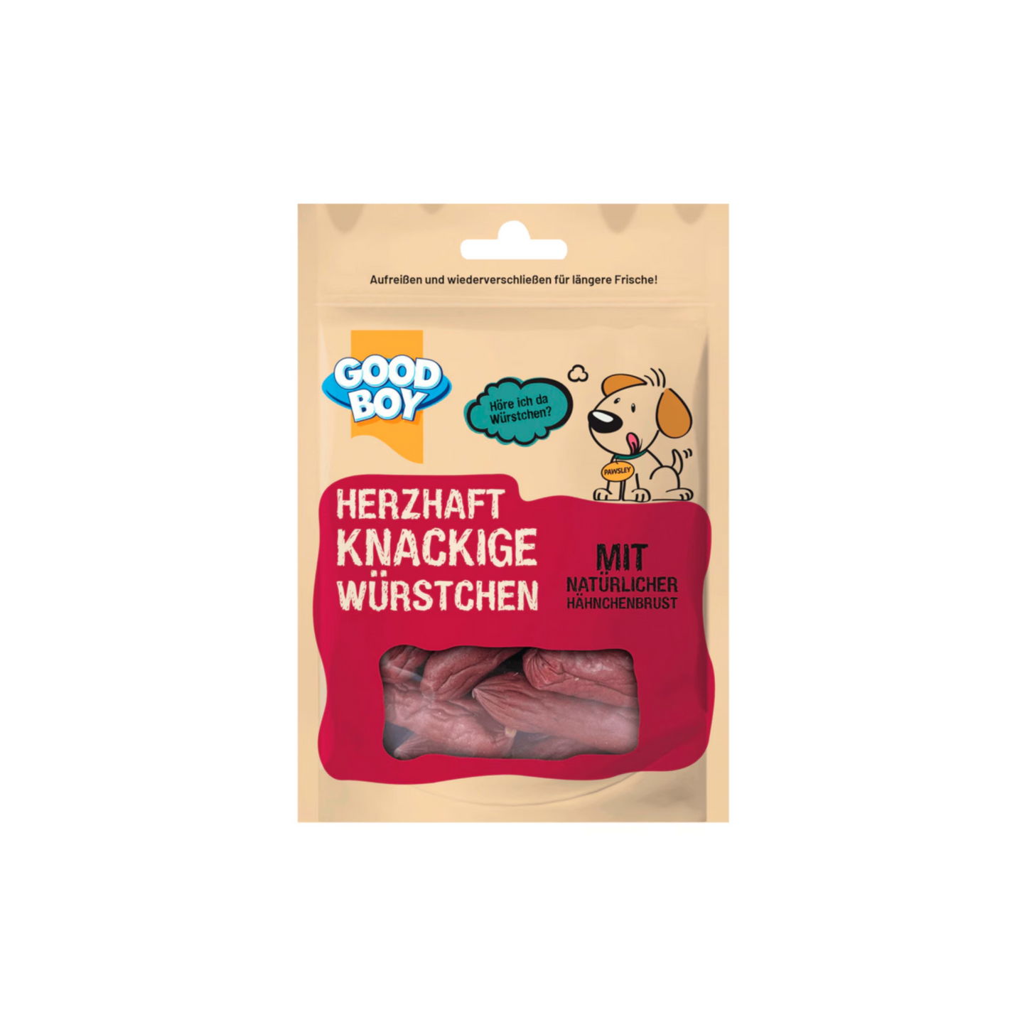 Good Boy knackige Würstchen 75g