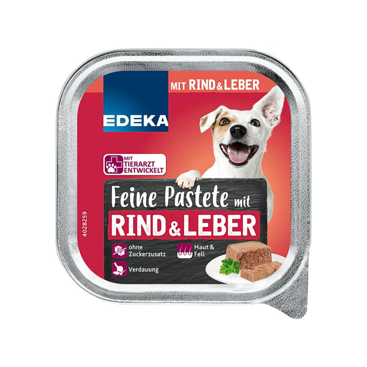 EDEKA Herzstücke Feine Pastete mit Rind und Leber 150g